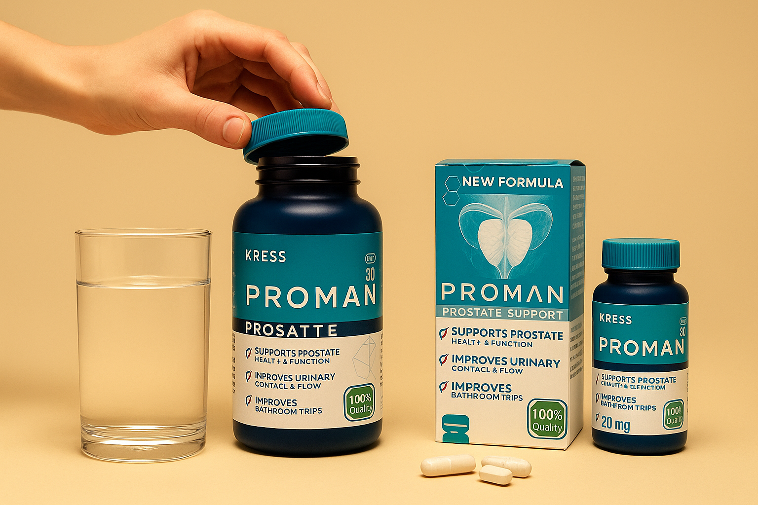 Proman - भारतीय पुरुषों के लिए आयुर्वेद-प्रेरित प्रोस्टेट स्वास्थ्य पूरक